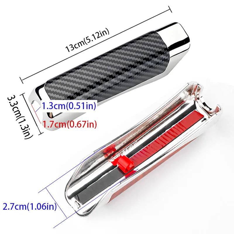 Universal Auto Car ABS HandBrake Cover Handle Protector Hand Brake Sleeve Protection Cover Car Modificate Accessories Case Beauty World Shop