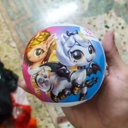 5 Surprise Ball Mini Brands Supermarket Shopping Scene Miniature Gashpon Capsule Toy Figurines Collection Kids Birthday Gifts Beauty World Shop