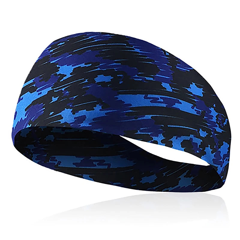 Sports Sweatband Hairband Women's Headwear Anti-Sweat Gym Fitness Sweat Guide Antiperspirant Band Running Headband Beauty World Shop