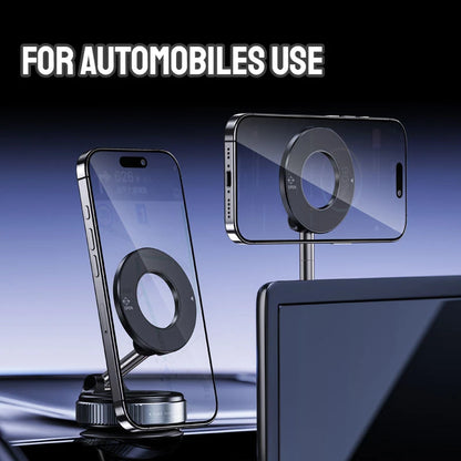MagSafe Car Phone Mount, Ultra-Stable Magnetic Holder, 360° Rotation for IPhone Android Sleek Minimalist Dashboard Stand Beauty World Shop