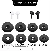 Eartips Earphone Silicone Case For Huawei Freebuds 4i/5i Covers Rubber Ear Pads Caps Cushion Eartips Earphones Accessories