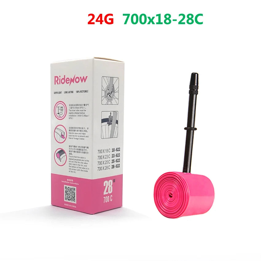 RideNow TPU Bike Inner Tube 700C 700x18 23 25 28 32 35 37 40 47C Road Bicycle Tire MTB Bike Camera 29x1.5 1.75 1.9 pneu aro Beauty World Shop