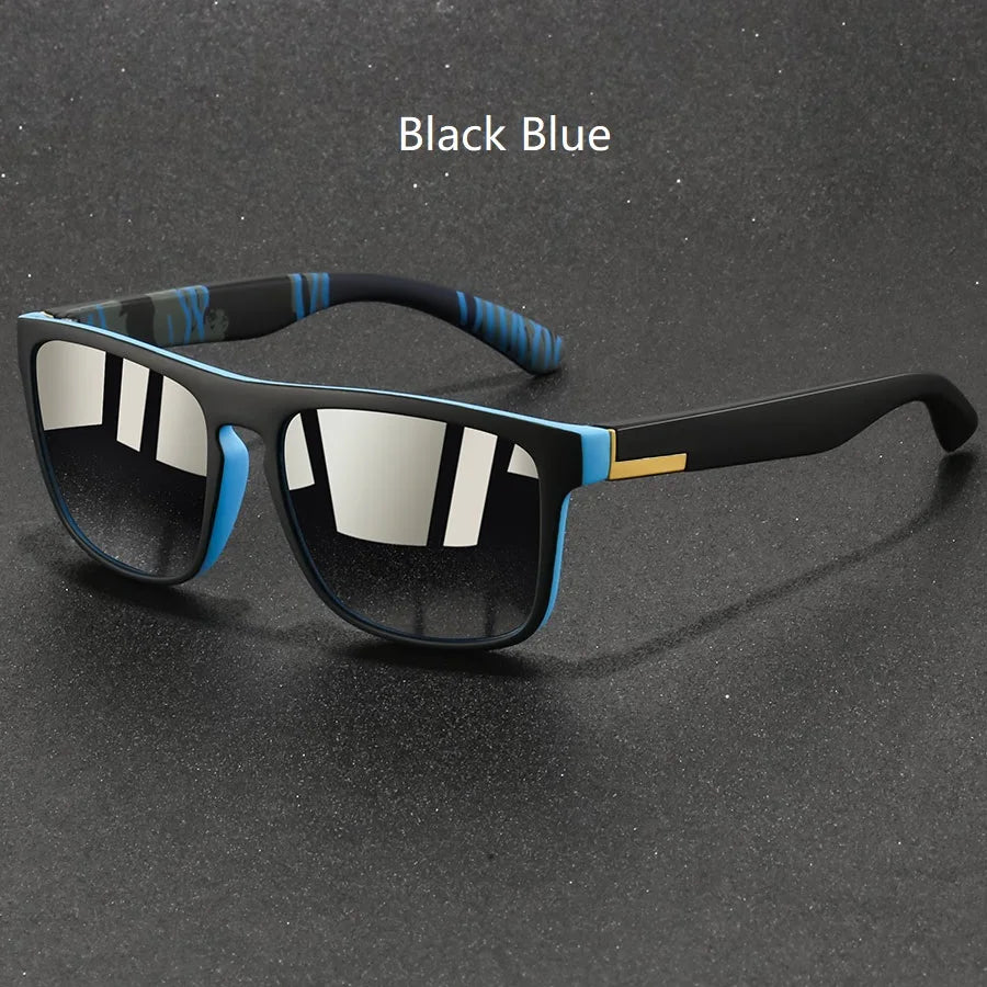 Fashion Vintage Square Sunglasses Men Women Fishing Driving Man Luxury Brand Designer Sun Glasses Anti-Glare Retro Eyewear Beauty World Shop