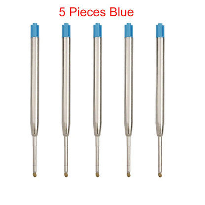 98mm1.0mm Ballpoint Pen Refills For Parker Pens Medium Point Blue Red Black Ink Rods For Writing Office Stationery Beauty World Shop