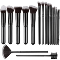 16PCS Black