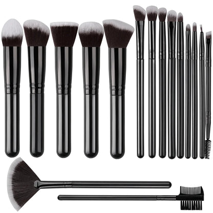 Professional 14/16PCS Makeup Brushes Set Soft Fluffy Eye Shadow Foundation Blush Powder Concealers Female Cosmetics Beauty Tools Beauty World Shop