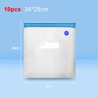 Vacuum Sealer Pump Electric Air Pump Rechargeable Automatic Sealing Machine with Reusable Vacuum Sealer Bags Food Packaging Bag Beauty World Shop