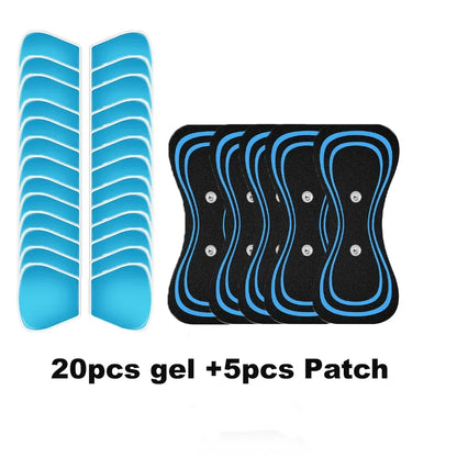 Gel Pads for EMS Neck Massager Replacement Patches Cervical Massager Self Adhesive massage Sticker for Shoulder Back Pain Relief Beauty World Shop