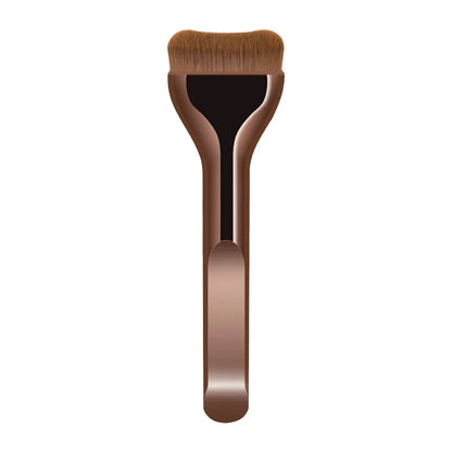 New 2Pcs Professional Foundation Makeup Brushes Soft Dense Hair for Blending Liquid, Cream Flawless Powder Makeup Beauty Tools Beauty World Shop