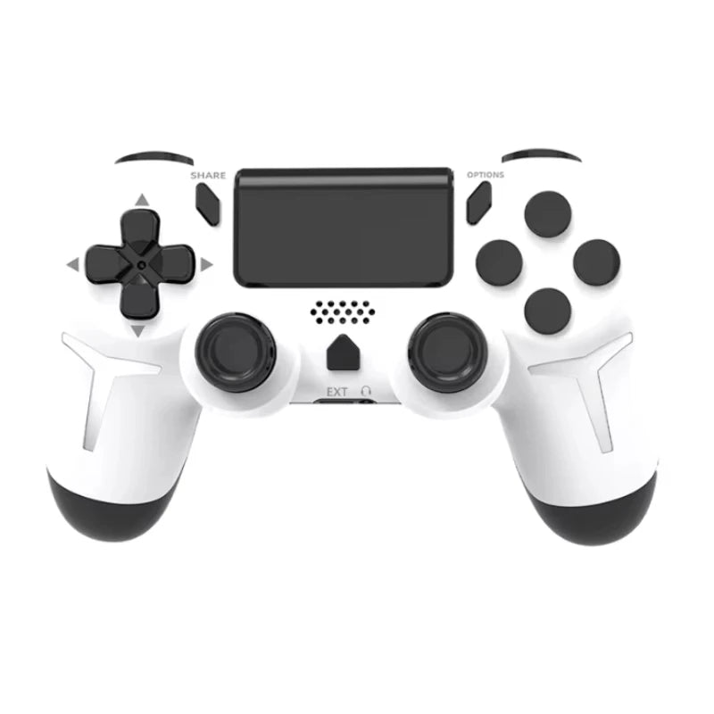 GAMINJA 6-axis Gyroscope Dual Vibration With touch pad Wireless Gamepad Bluetooth Controller For PS4 PS3 Console Computer PC Beauty World Shop