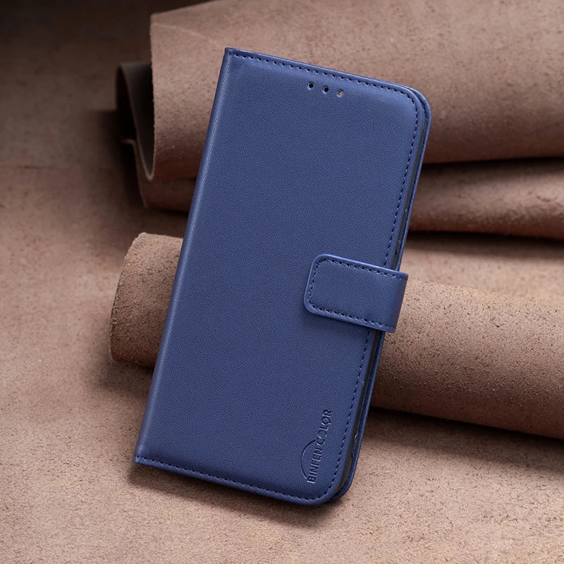 For Samsung Galaxy S25 FE Case Magnetic Flip Phone Case on For Fundas Samsung S25 FE S25FE 5G SM-S731B Leather Card Cover Coque Beauty World Shop
