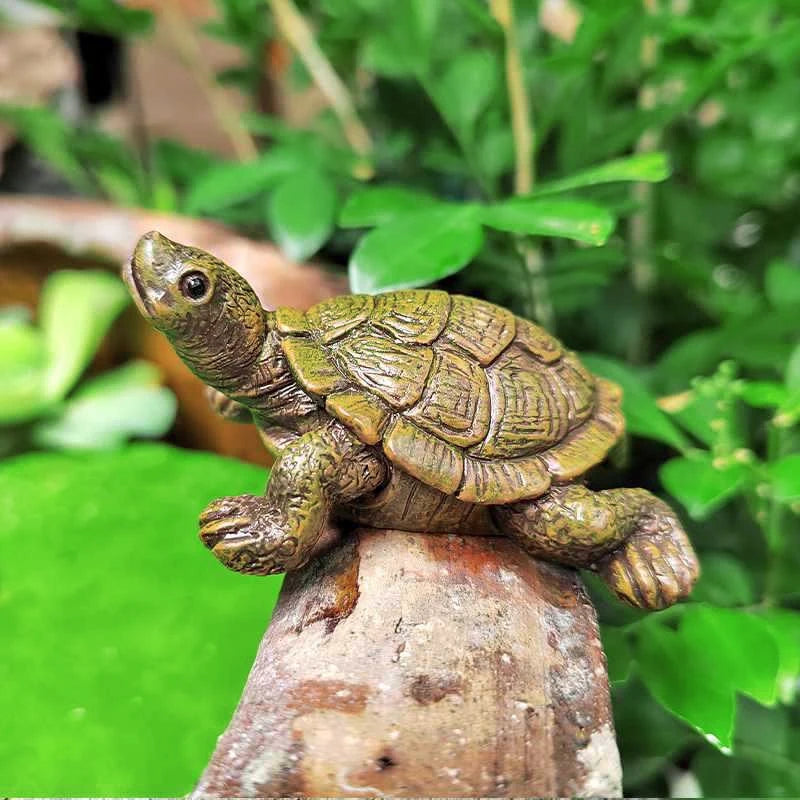 Charming Turtle Statue Mini Turtle Statue Mini Landscape Decoration Perfect For Aquarium Fairy Garden Home Decoration Beauty World Shop