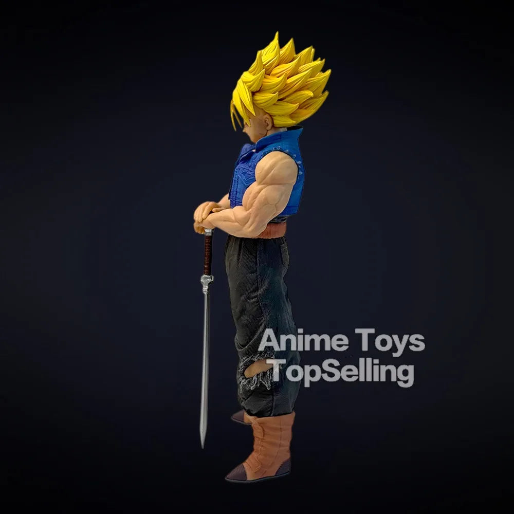 25cm/9.84in Anime Dragon Ball Z Figure Trunks Action Figures Pvc Statue Collection Model Toys for Gifts Beauty World Shop