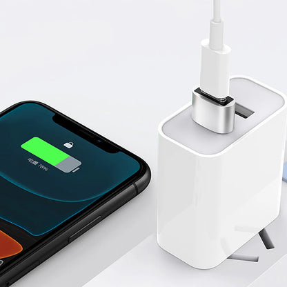 2Pcs USB To Type C OTG Adapter USB USB-C Male To Micro USB Type-c Female Converter For Macbook Samsung S20 USBC OTG Connector Beauty World Shop