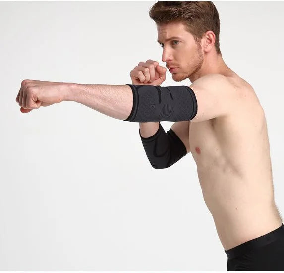 1 Pc Breathable Elbow Support Compression Elastic Arm Brace Nylon Arm Sleeve Beauty Trend Shop