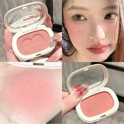 Phantom Bear Single-Color Blush Cream — Mochi Texture, Powder-Free Formula, Low-Saturation, Long-Lasting Natural Matte Finish Beauty Trend Shop