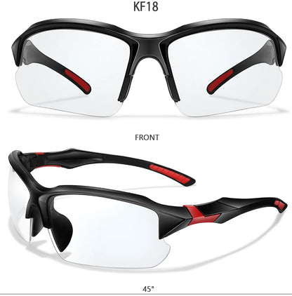 Photochromic Cycling Sunglasses Men Outdoor Sports Tactical Camouflage Goggles Vintage Driving Riding Fishing Windproof Beauty World Shop