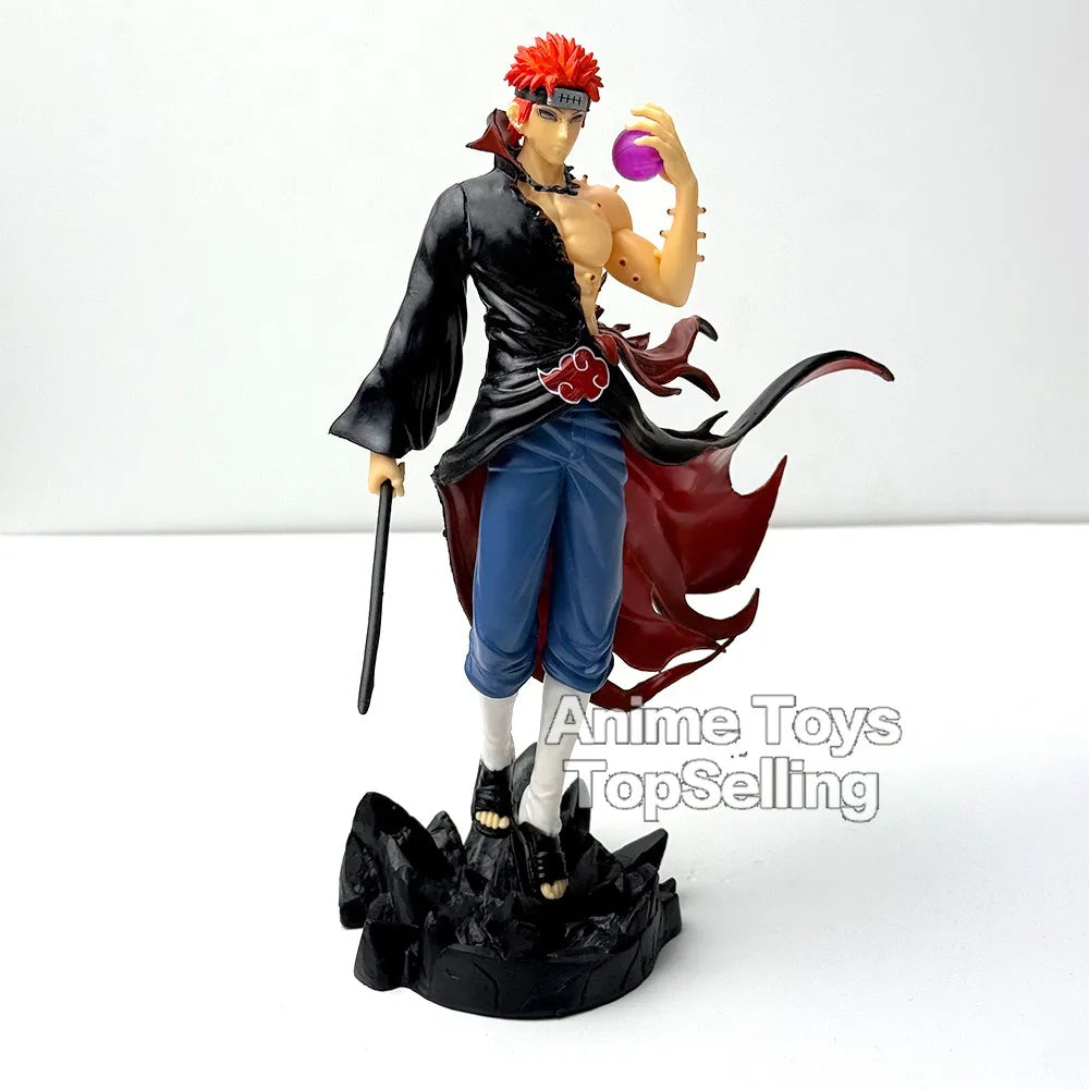 22.5cm/8.86in Anime Figures Naruto Figure Pain Figure PVC Statue Collection Model Toy Gifts Beauty World Shop
