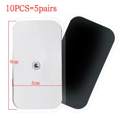 10/20PCS Electrode Pads Gel For Tens Acupuncture Massage Machine Slimming Pulse Ems Muscle Stimulator Massager Sticker Beauty World Shop
