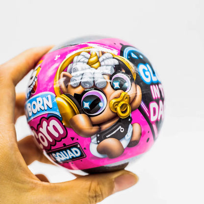 5 Surprise Ball Mini Brands Supermarket Shopping Scene Miniature Gashpon Capsule Toy Figurines Collection Kids Birthday Gifts Beauty World Shop