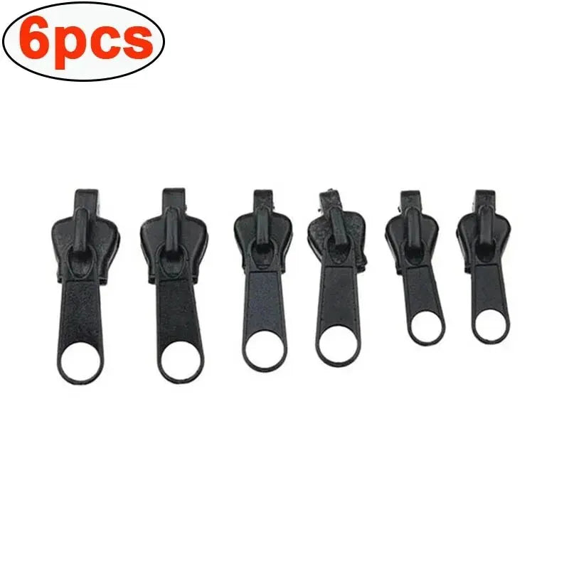 3 Sizes Universal Instant Fix Zipper Repair Kit Replacement Zip Slider Teeth Rescue Sewing Clothes Bag Zippers Tool Accessories Beauty World Shop