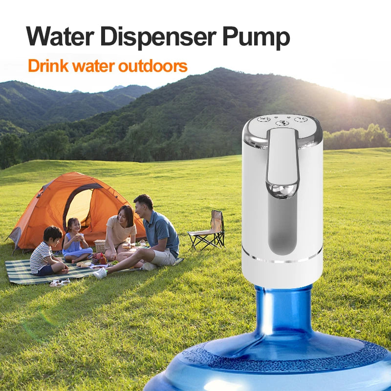 Portable Electric Foldable USB Rechargeable Water Bottle Pump Smart Water Dispenser Water Pumping Device Beauty World Shop