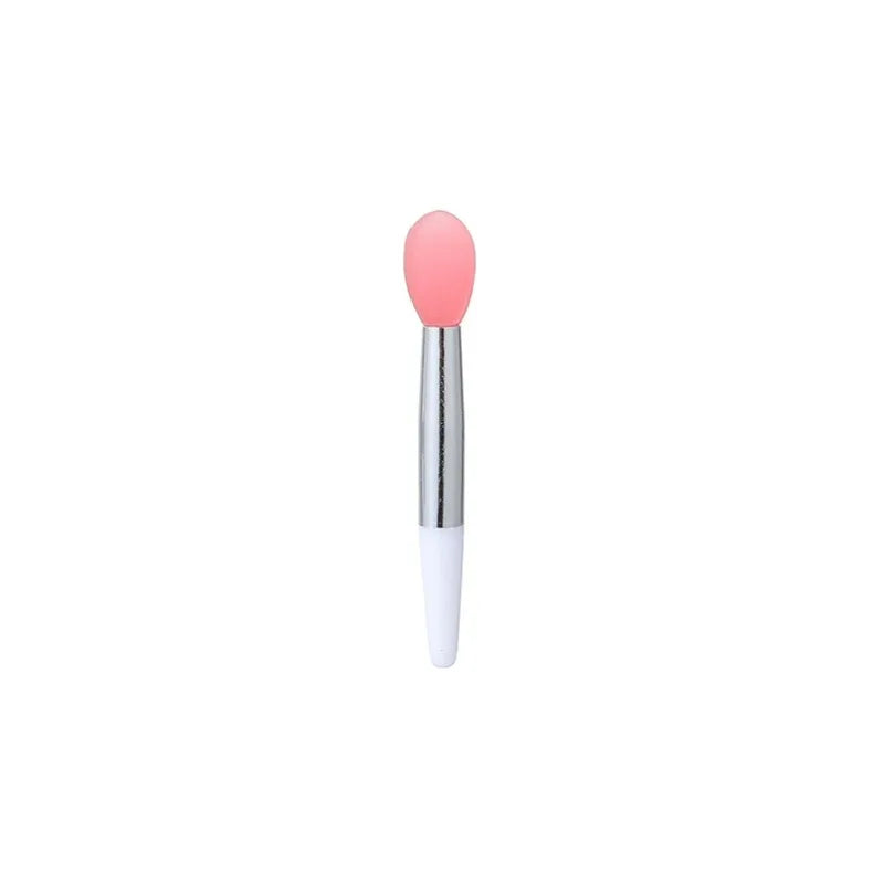 10pcs silicone lip brush mini lip mask brush portable lipstick makeup brush transparent applicator eye black stick makeup tool Beauty World Shop
