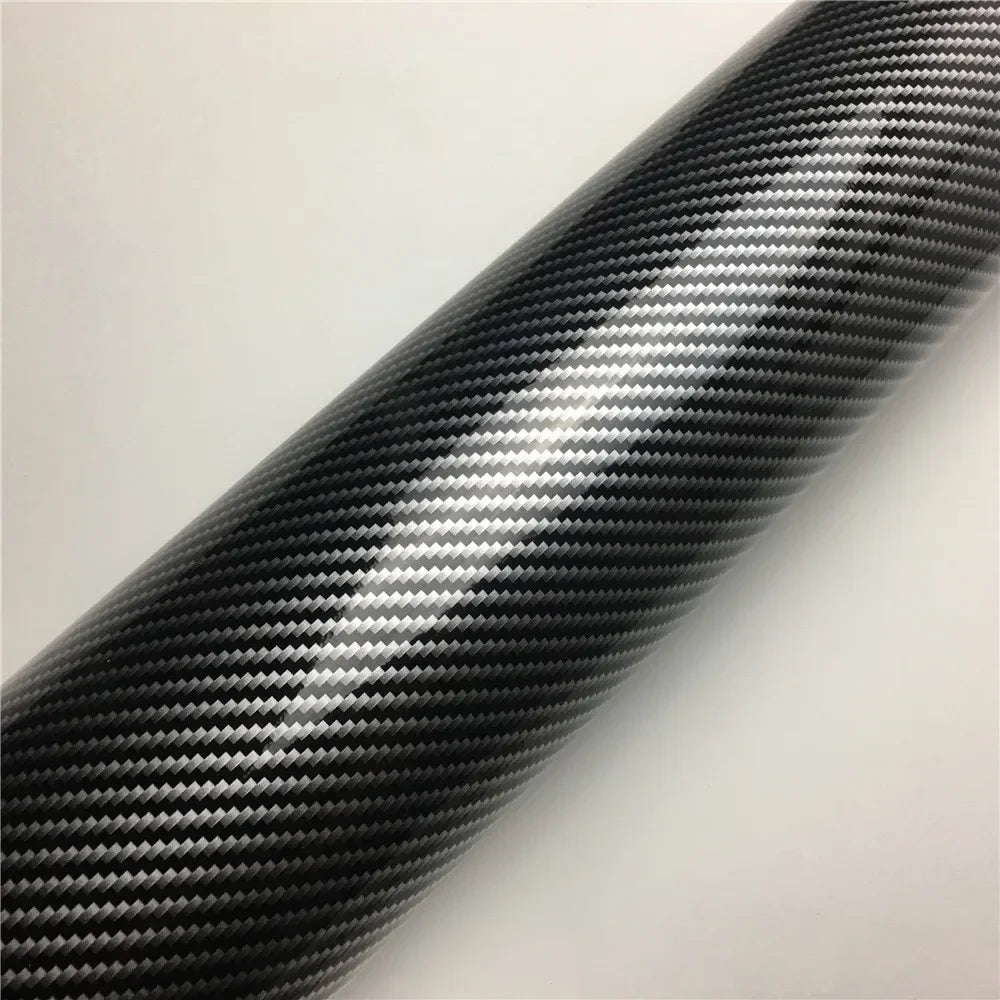 2D 3D 4D 5D 6D Glossy Carbon Fiber Vinyl Car Wrap Film Sheet For Car Sticker Laptop Skin Motorcycle Wrapping Beauty World Shop