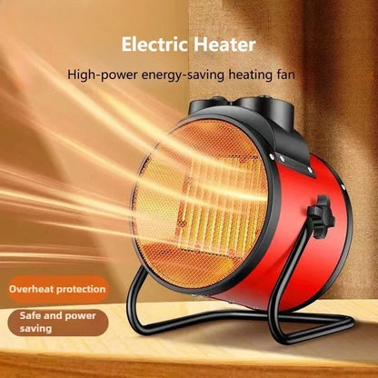 Portable 2000W Space Heater with Fan 2 Heat Settings Adjustable Thermostat Fan Mode Tip Over Overheat Protection for Indoor Beauty World Shop