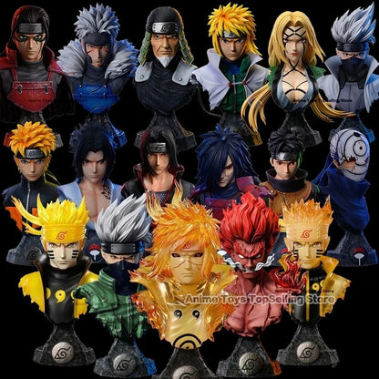 NARUTO Anime figure Madara Sasuke Kakashi Minato Figurine Figure GK PVC Statue Model Collectible Toys Gifts 10-14cm Beauty World Shop