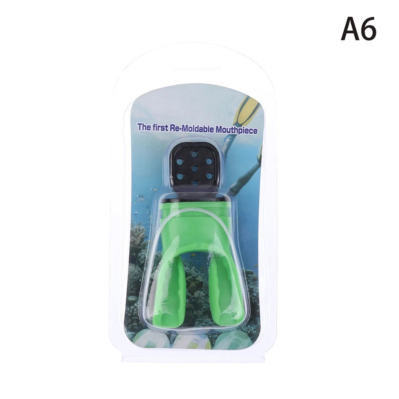 Silicone Snorkel Diving Mouthpiece Scuba Moldable Bite Mouthpiece Regulator Plastic Snorkel Mouthpiece Beauty World Shop