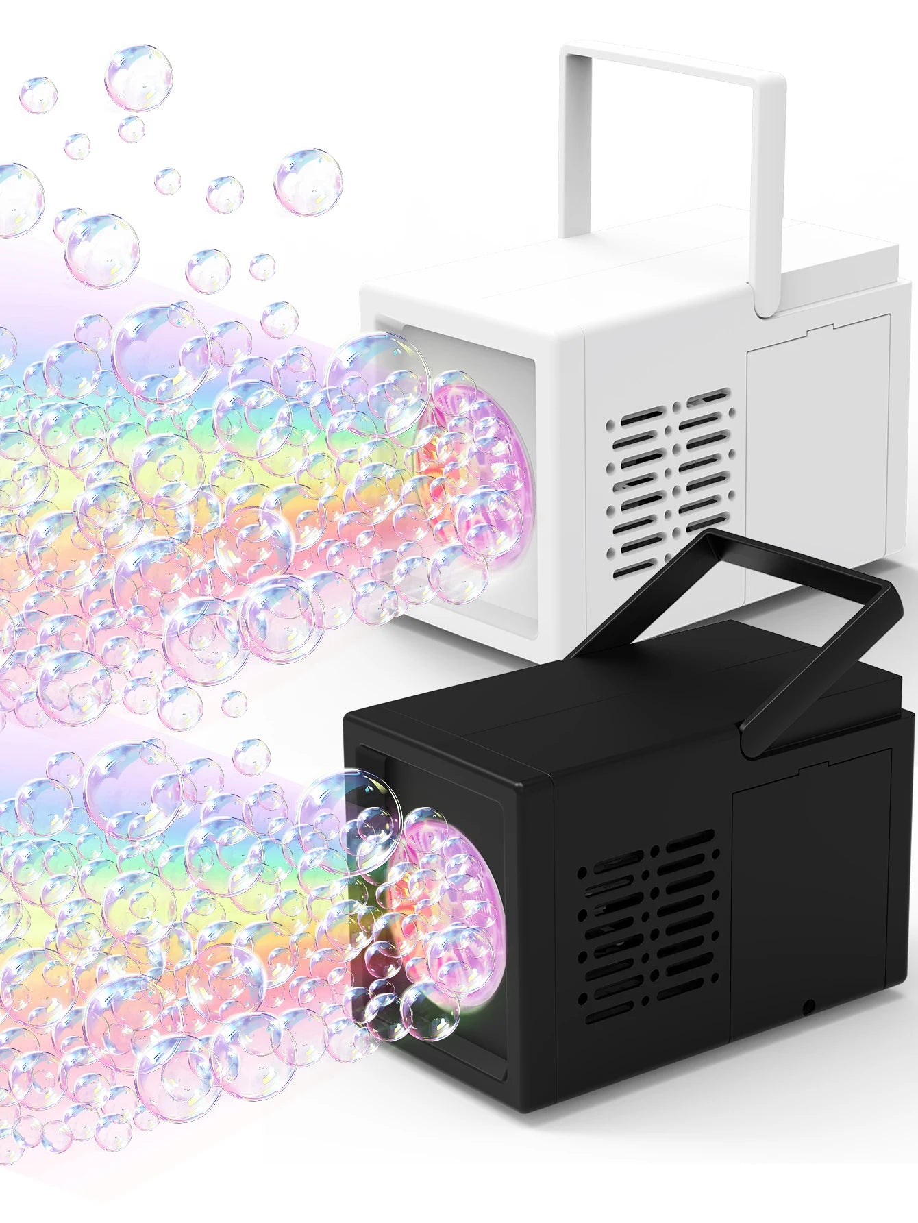 10 hole fully automatic bubble blowing handheld electric bubble machine toy outdoor birthday without battery and bubble water Beauty World Shop