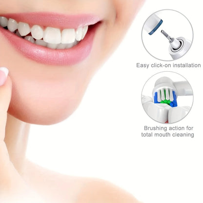 4/12/16/20 Pcs Replacement Toothbrush Heads Compatible with Oral-B Braun Professional Electric Toothbrush Heads Brush Heads Beauty World Shop