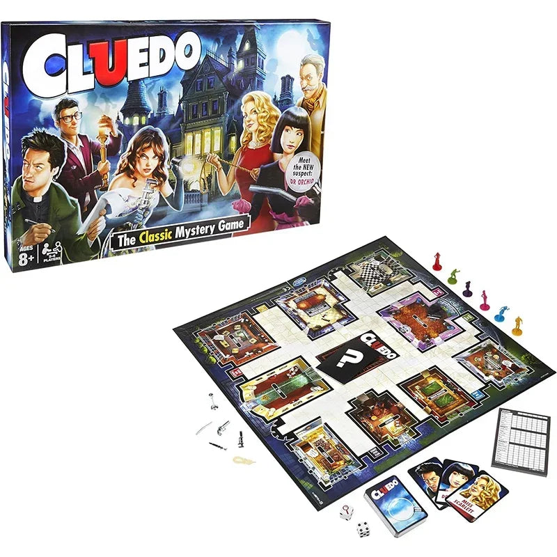 Cluedo Classic Mystery Friends Board Game with Game Board and Cards Beauty World Shop