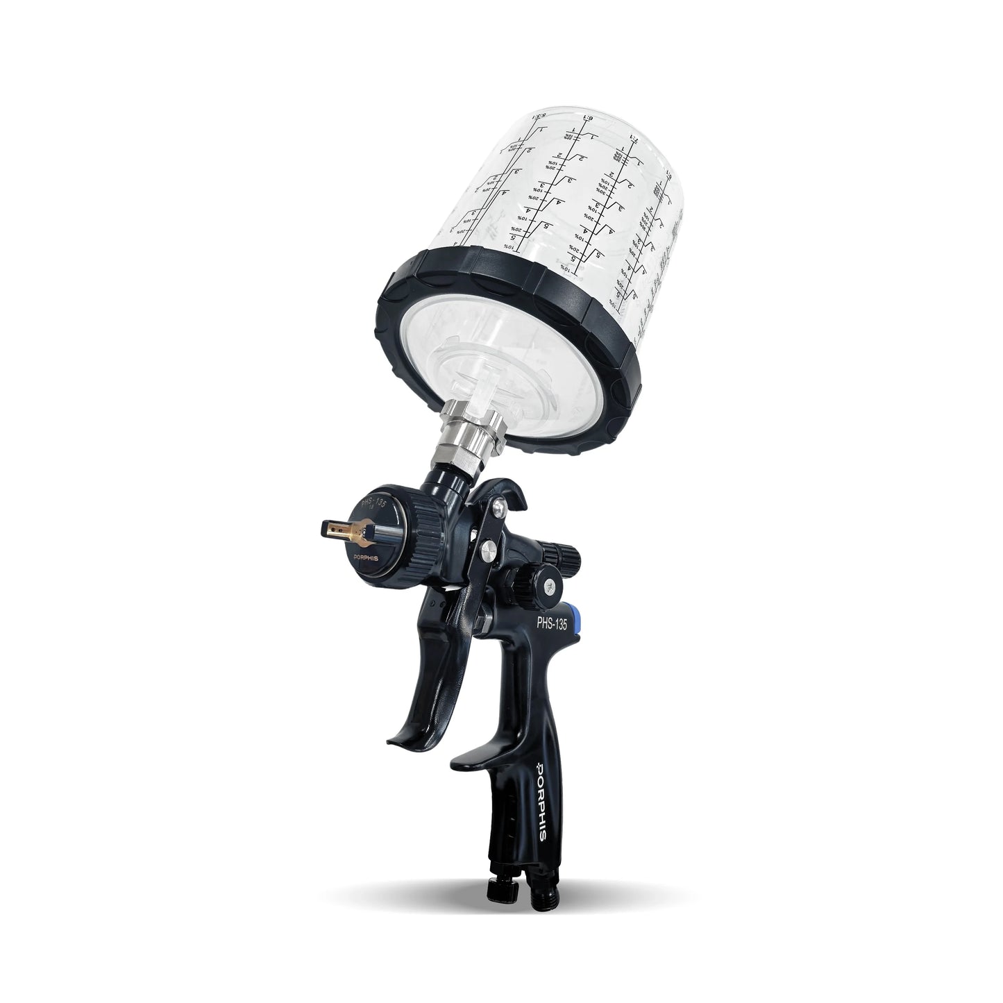 Original  Spray Gun PHS-135 1.3Mm/1.8Mm Nozzle for Painting Car Aerograph Repair Spray Gun Air Tools Oil and Water Paint