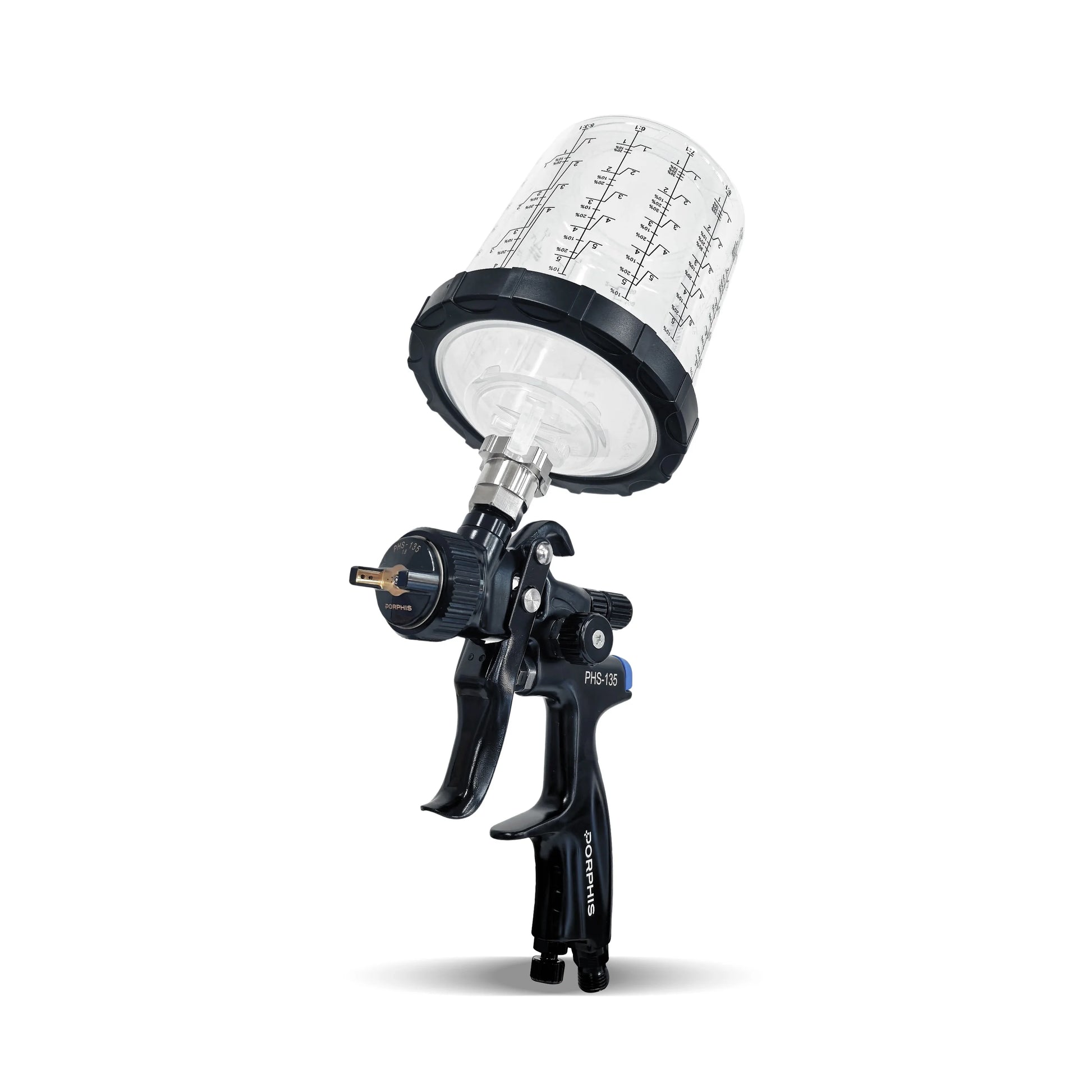 Original  Spray Gun PHS-135 1.3Mm/1.8Mm Nozzle for Painting Car Aerograph Repair Spray Gun Air Tools Oil and Water Paint