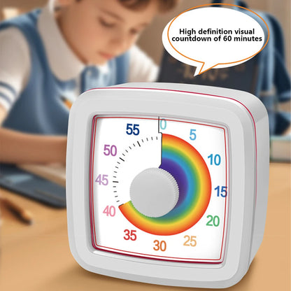 Visual Timer Children's Self-discipline Tool Countdown 60-minute Student Learning Homework Time Pomodoro Stopwatch Management Beauty World Shop