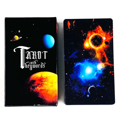 Tarot Cards For Beginners With Meaning On Them, 78pcs-Cards Fortune Telling Game Family Party Entertainment Cards Game Beauty World Shop