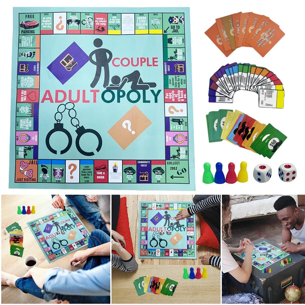 2025 New Adult Couple Game Night  Games Couple Board Funny Interactive 2 Player Board Game Beauty World Shop