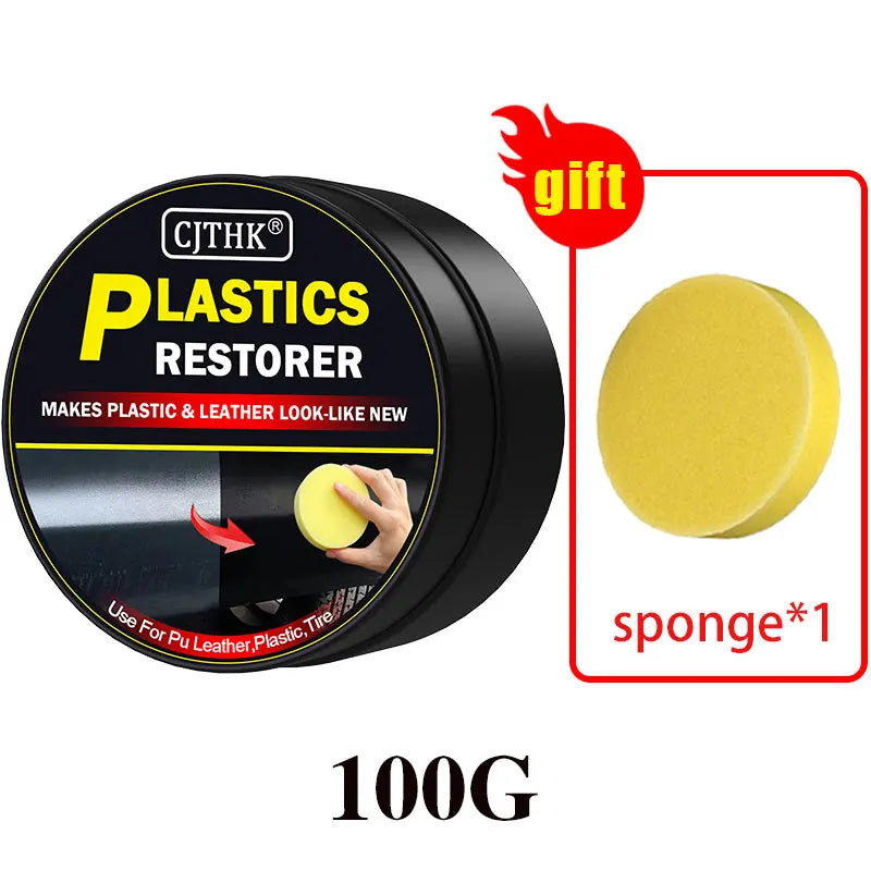 Car Plastic Restorer Back To Black Gloss Car Cleaning Products Plastic Leather Restore Auto Polish And Repair Coating Renovator Beauty World Shop
