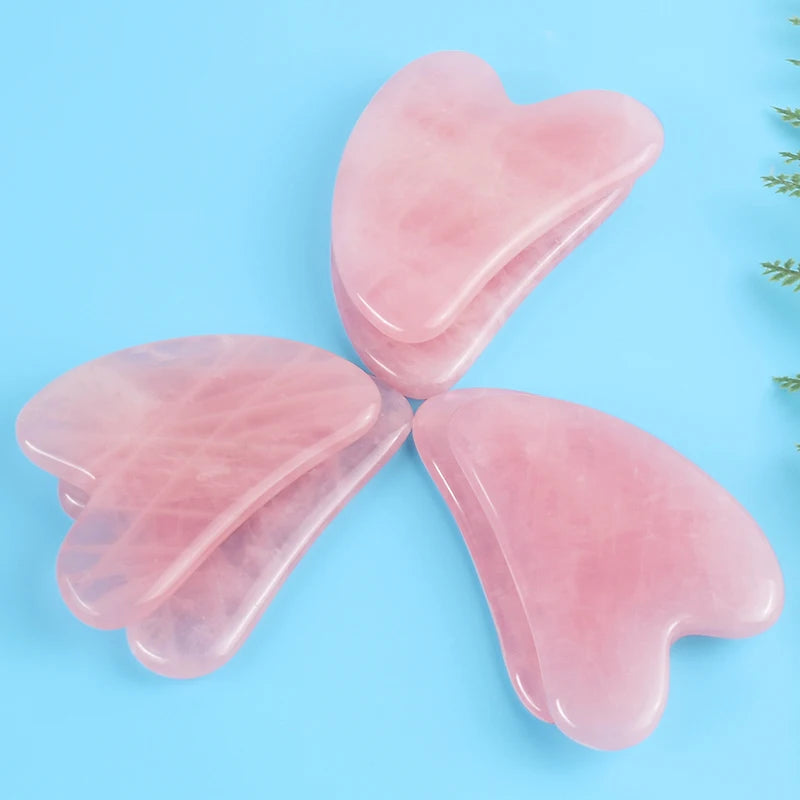 Natural Stone GuaSha Jade Facial Beauty Scraping Massage Tools Firm Skin Care Face Gua Sha SPA Physical Therapy Gue Che Roller Beauty World Shop