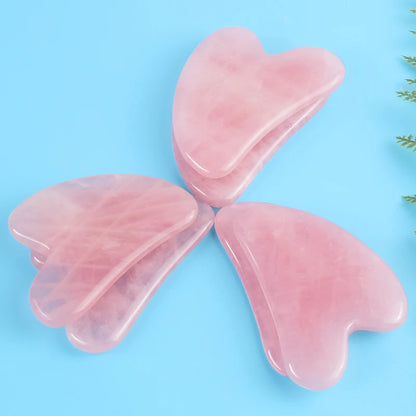 Natural Stone GuaSha Jade Facial Beauty Scraping Massage Tools Firm Skin Care Face Gua Sha SPA Physical Therapy Gue Che Roller Beauty World Shop