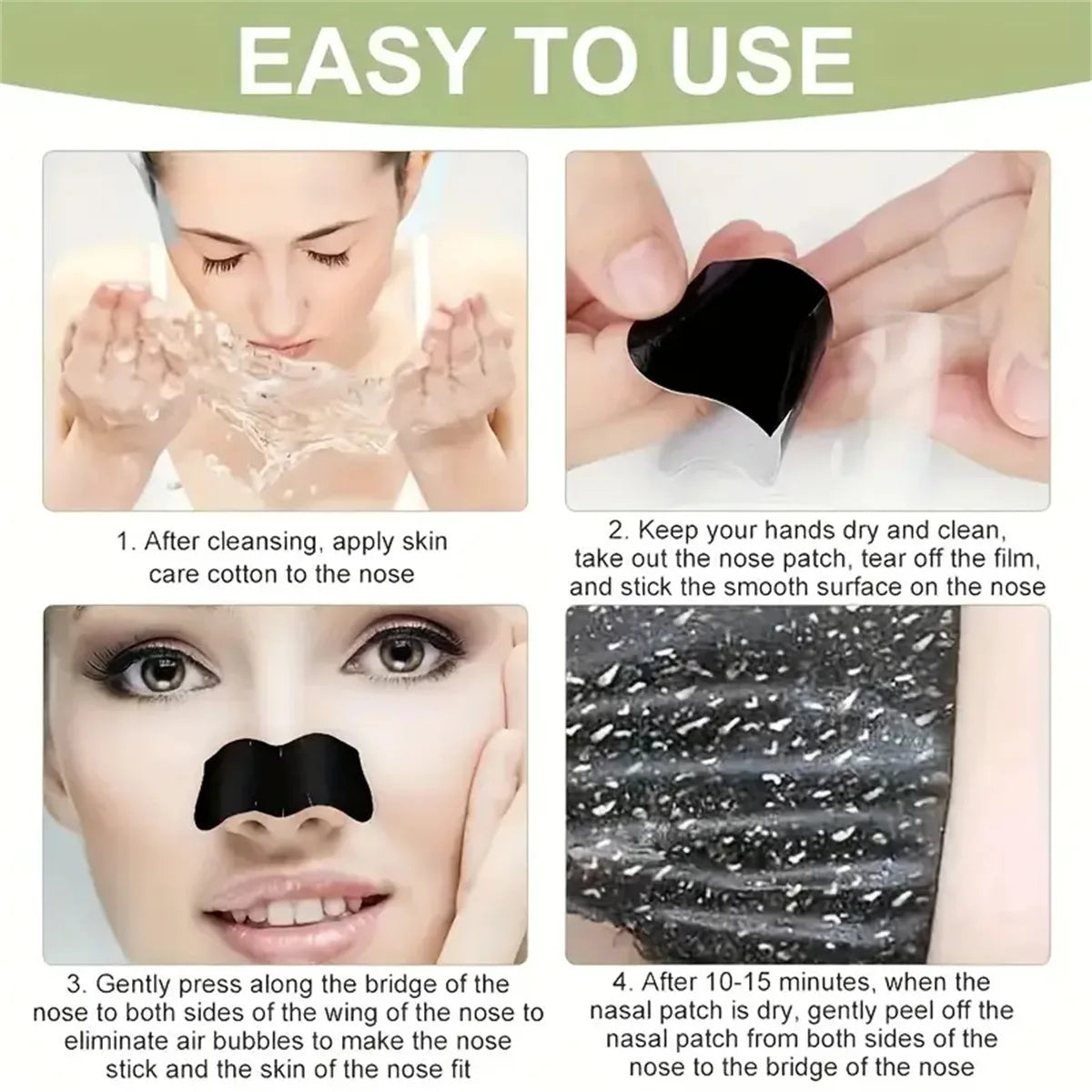 Blackhead Nose Patch Deep Cleansing, Nose Spots, Facial Spot Patch, Quickly Removes Blackheads, Restores Fresh Nose Beauty World Shop