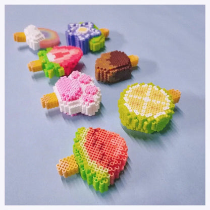 500pcs 5mm Hama Beads Perler Fuse Iron Beads GREAT KID FUN.Diy Intelligence Educational Toys Puzzles Beauty World Shop