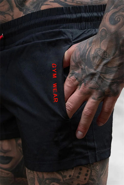 2024 Summer Gym Fitness Men's Shorts Sweatpants Thin Fashion Men Marathon Running Shorts Sports Breathable Training Pants Beauty World Shop