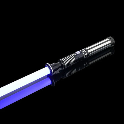 Luke RGB 16 Color Variable Metal Handle Lightsaber With Hitting Sound Effect FX Duel Lightsaber Metal Aluminum Handle Lightsaber Beauty World Shop