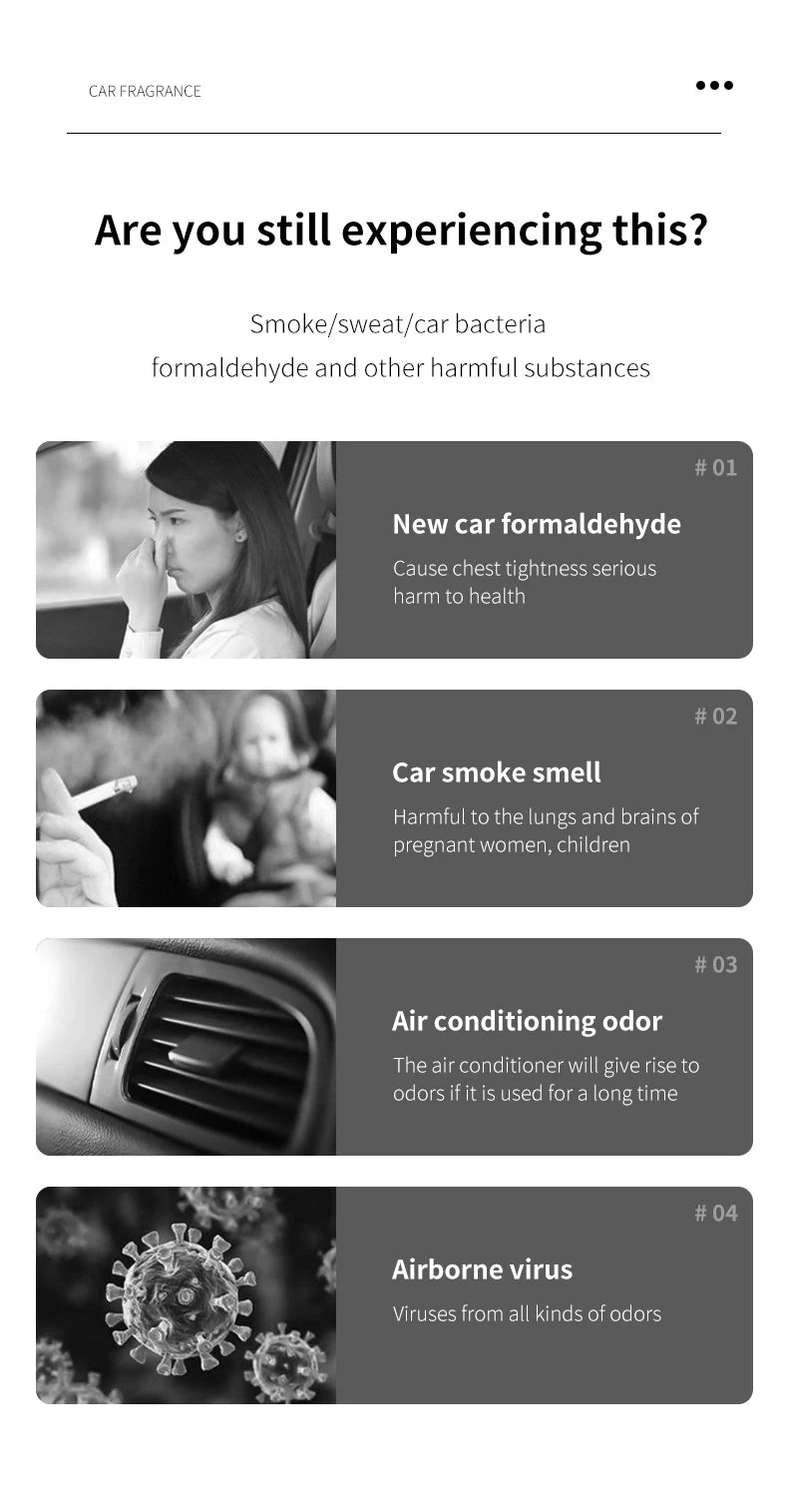 Perfume Car perfume, a car fragrance used for car interior accessories, a long-term car air freshener, keep charming and fresh Beauty World Shop
