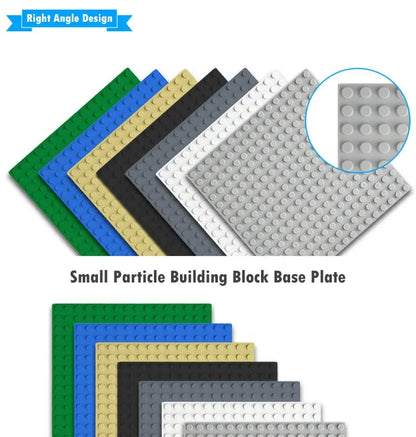 Classic Base Plates 32x32x16x16 Dots MOC DIY Plastic Bricks Baseplates City Dimensions Building Blocks Figures Construction Toys Beauty Fashion