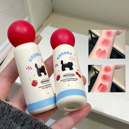 HERORANGE Meow Whisper Mirror Lip Gloss - Moisturizing Long-Lasting, Water-Glossy, Perfect for Spring/Summer Beauty Trend Shop