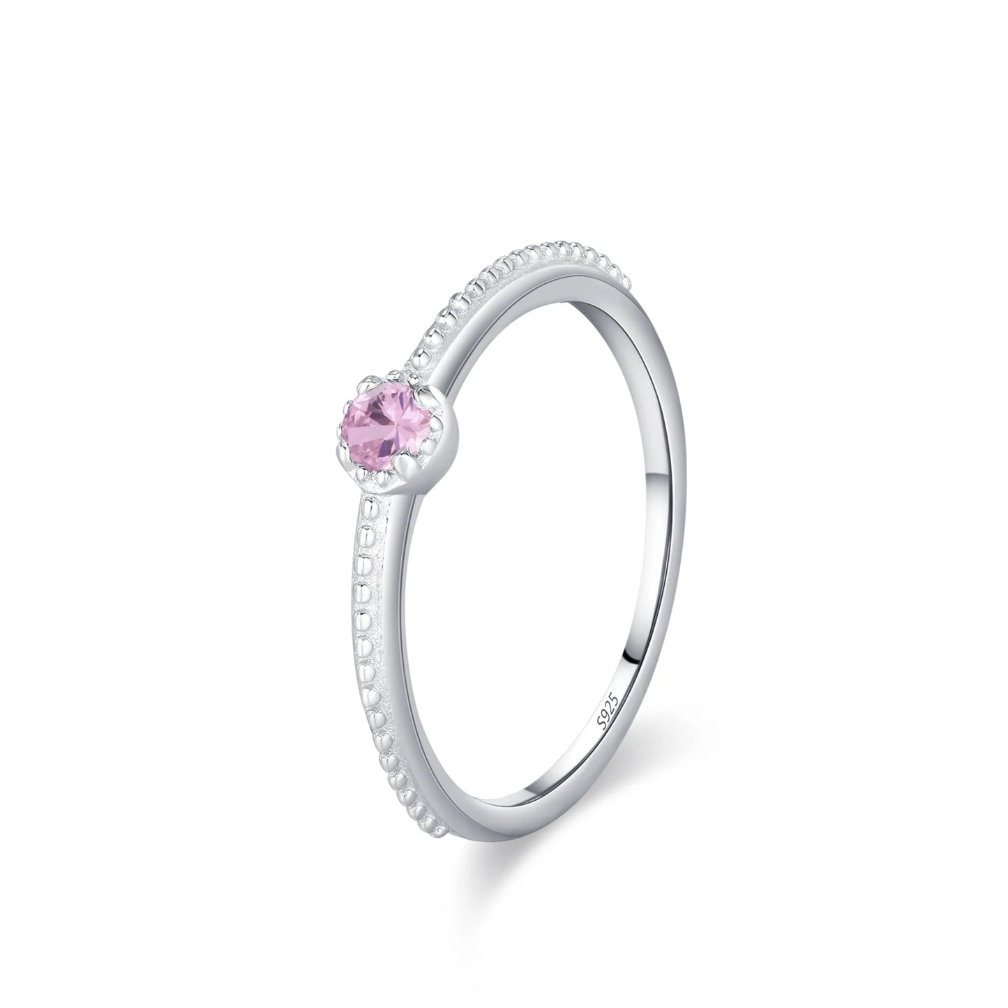 Ailmay 925 Sterling Silver Round Rainbow Zircon Rings For Women Wedding Engagement Party Colored Jewelry Beauty World Shop